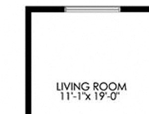 Colonial Club 1 Bedroom Floorplan 1 Bedroom Apartment